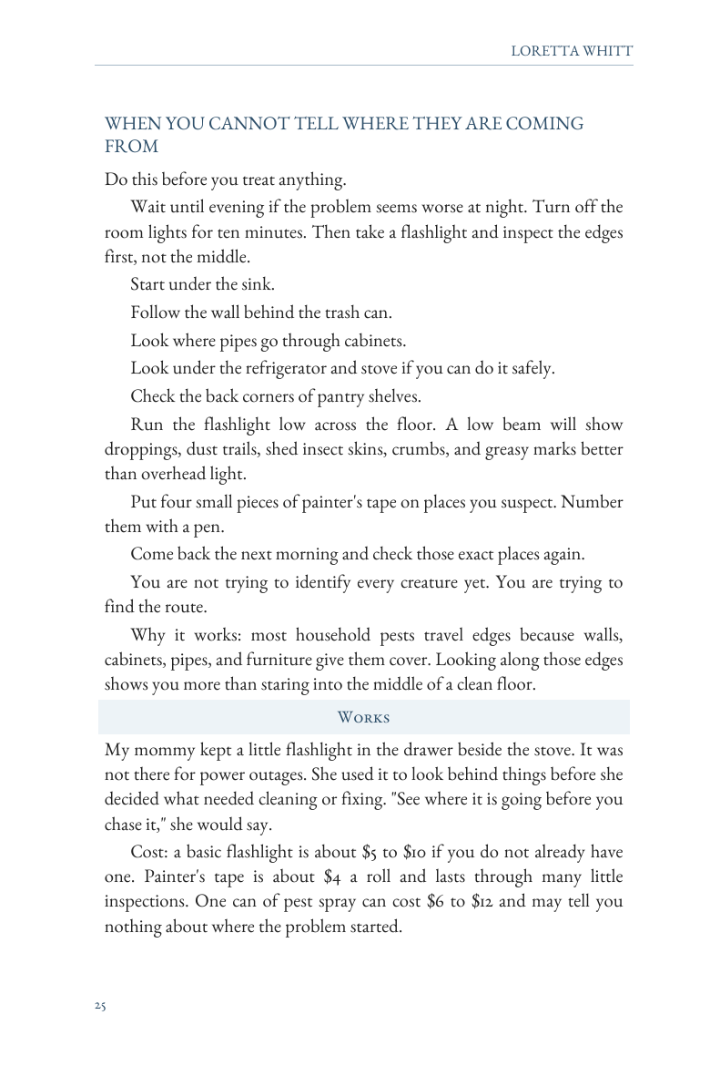 Pest chapter page from The Old Mountain Way